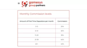 igaming affiliates commission plan