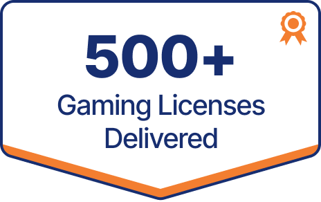 500+ Gaming Licenses Delivered