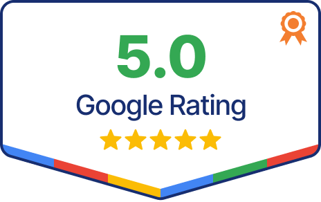 5.0 Google Rating